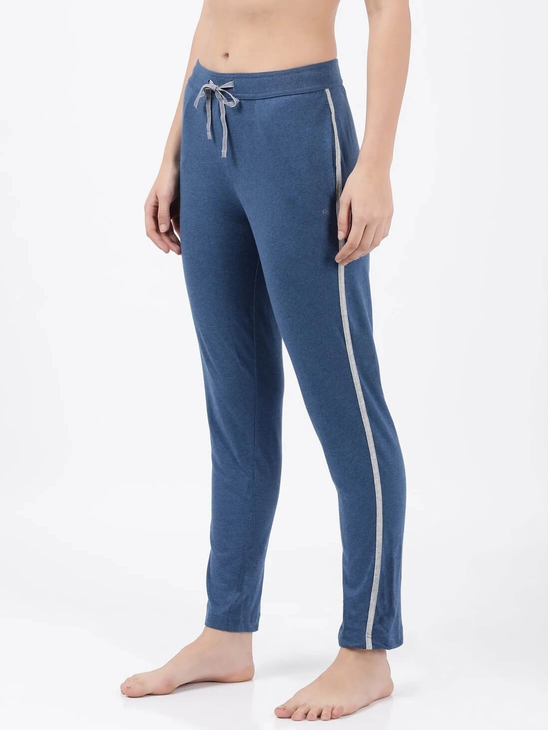 Buy Jockey Women Regular fit Cotton Solid Track pants - Blue Online |Paytm  Mall